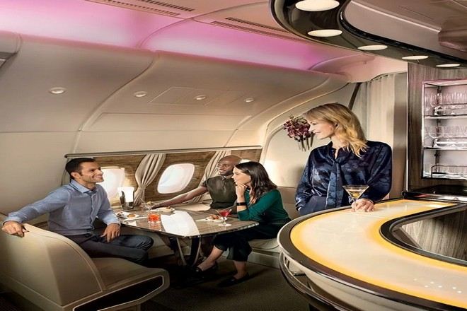 阿聯酋航空A380 商務艙