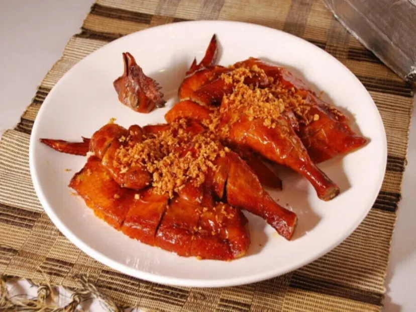 古銅麻香脆皮文昌雞