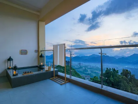 龍門南崑山雲頂温泉威士忌酒店 獨立私家泡池客房
