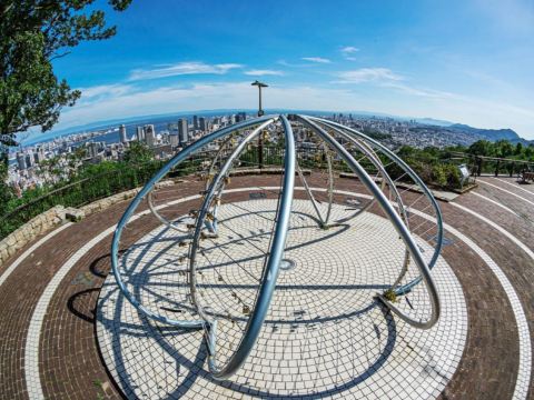 諏訪山公園的展望台