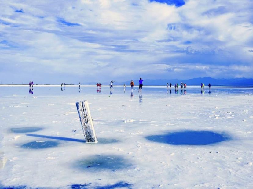 茶卡鹽湖