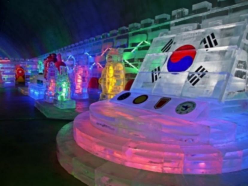 室內冰燈展示館