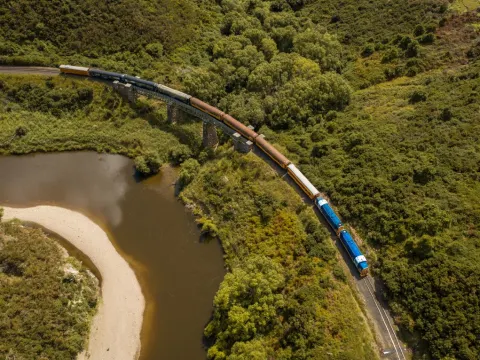 The Taieri Gorge 火車