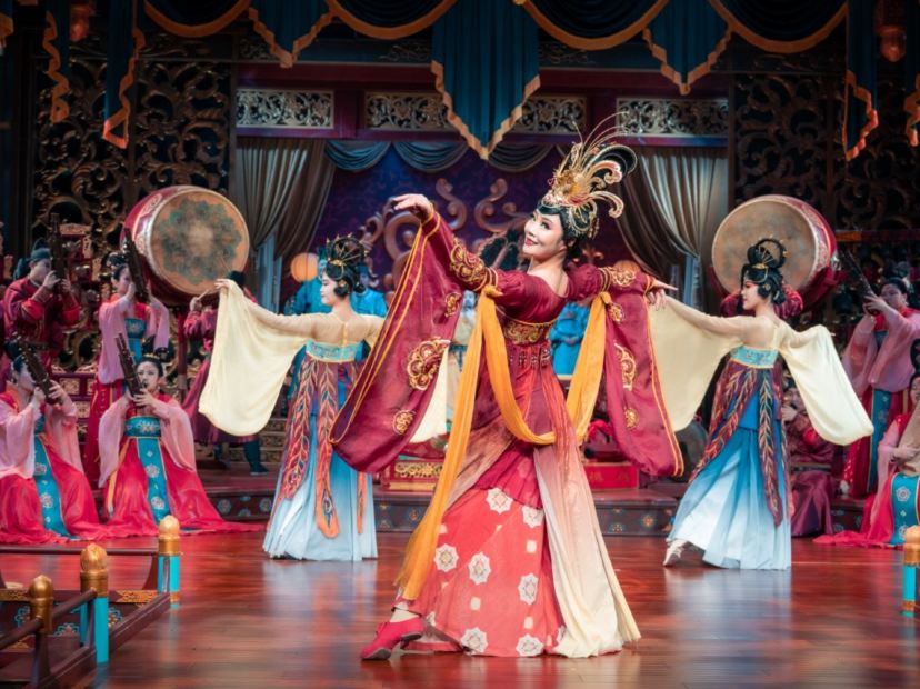 大型歌舞表演《夢回大唐》