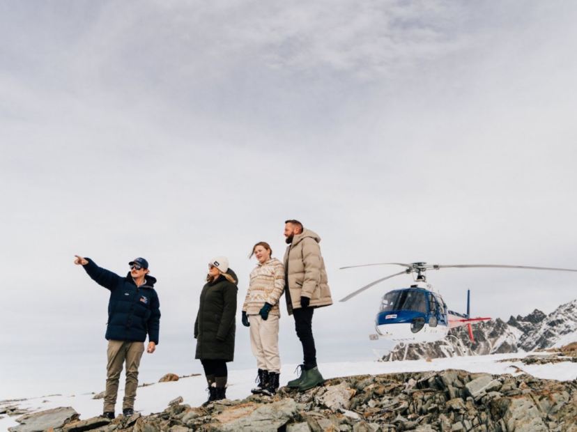 庫克山觀光直升機體驗