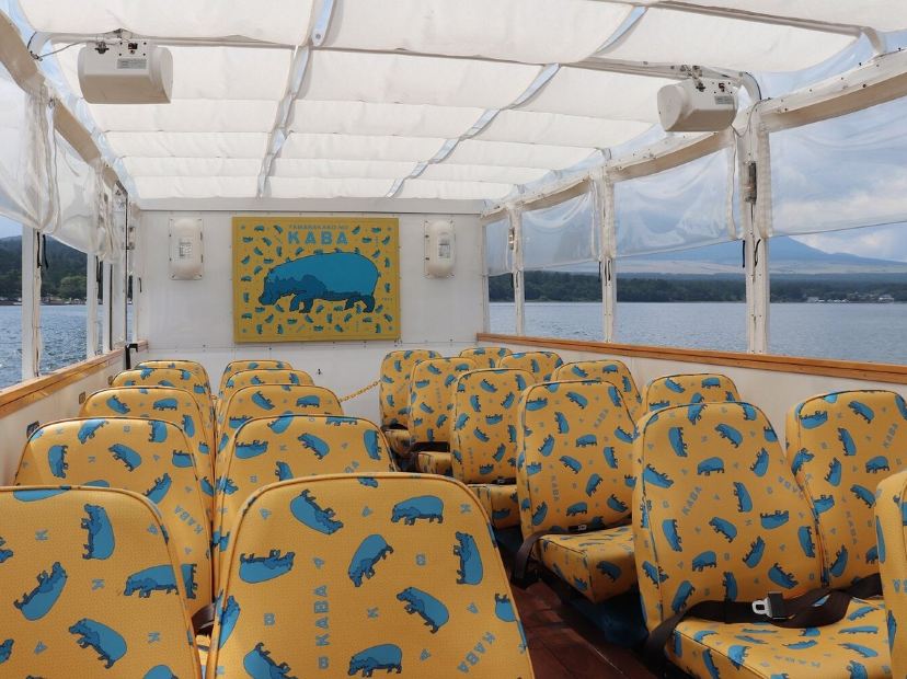 山中湖河馬水陸兩用巴士