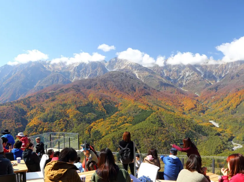 白馬岩岳山頂展望台