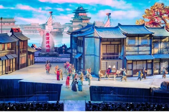 大型實景舞台表演《駝鈴傳奇》秀