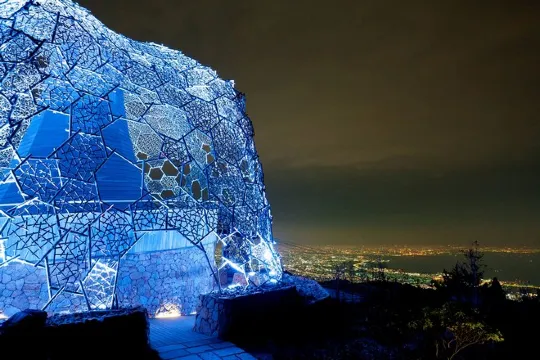 六甲山下神戶夜景