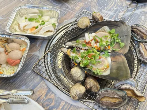 海雲台海鮮烤貝料理