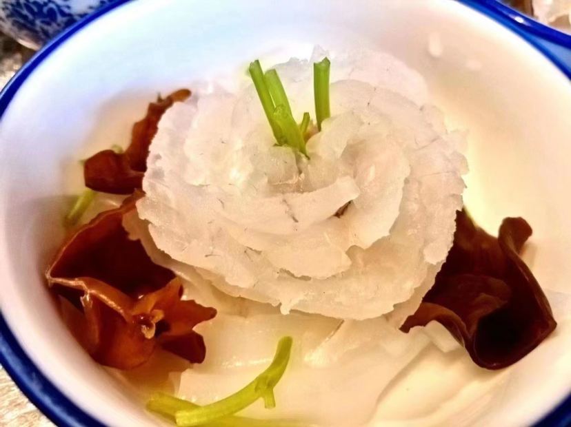 花開富貴有米魚開花過橋