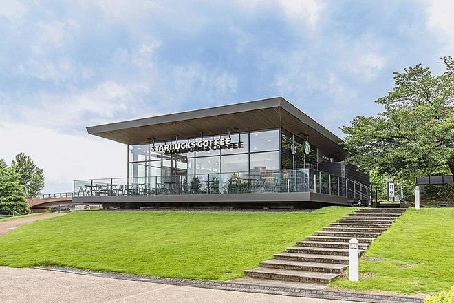 星巴克富山環水公園店