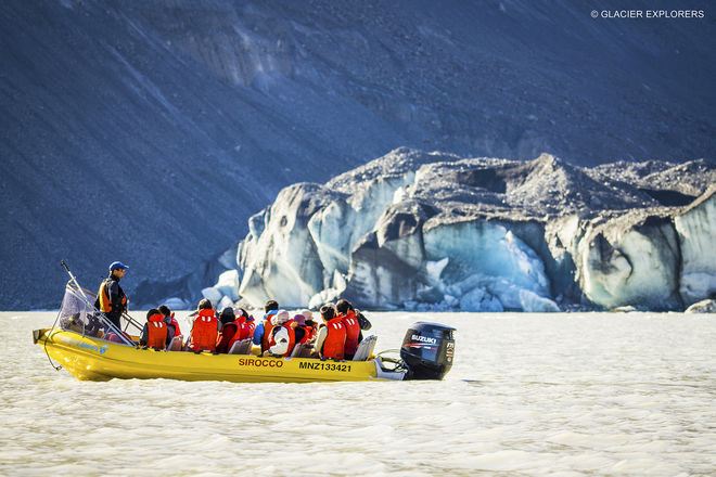 塔斯曼冰川船之旅