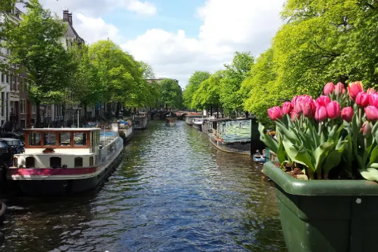 玻璃船暢遊荷蘭運河