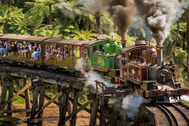 普芬古董蒸氣火車