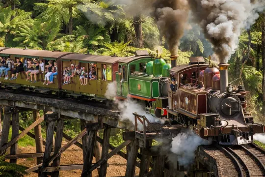 普芬古董蒸氣火車