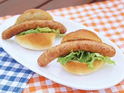 Mother牧場手工製作的熱狗