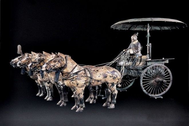 秦銅車馬一號車