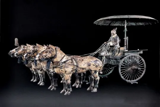 秦銅車馬一號車