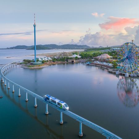 【4鑽】海南島(三亞、海口)5天純玩團  石梅灣海灘、大東海風景區、富力海洋歡樂世界南海列車、日月灣、天涯海角、大小洞天、雲洞圖書館、騎樓老街、海瑞故居、海南省博物館