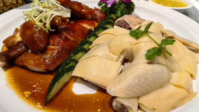 容桂宮庭鴛鴦雞