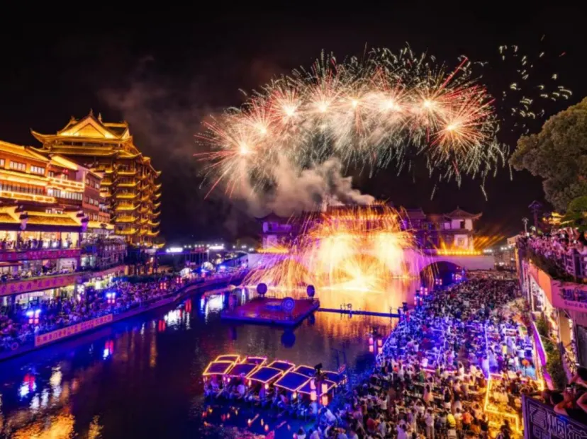 太湖龍之夢~打鐵花