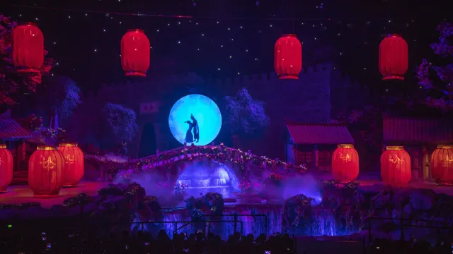 大型實景舞台表演《駝鈴傳奇》秀