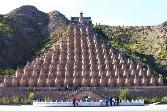 青銅峽黃河大峽谷108塔
