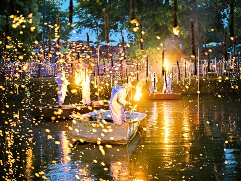 非物質文化遺產~咸安落火遊戲
