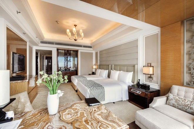 成都富力麗思卡爾頓酒店_豪華雙床房