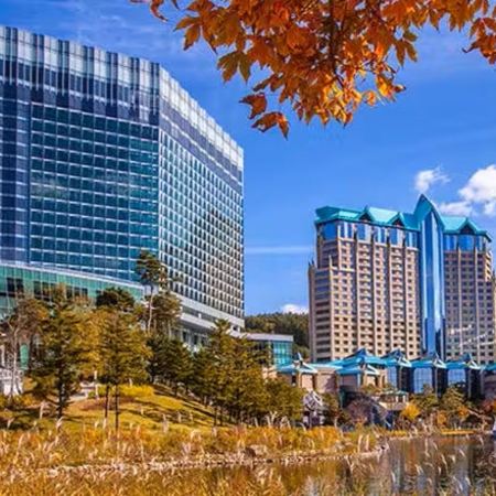 旌善+首爾 5天秋遊之旅  ※【High1 Resort + 觀光纜車Mountain Top + 雲岩亭】之字形蒸汽觀光火車體驗、丹陽滿天下SKY WALK、義林池龍湫瀑布玻璃觀景台、堤川玉筍峰吊橋