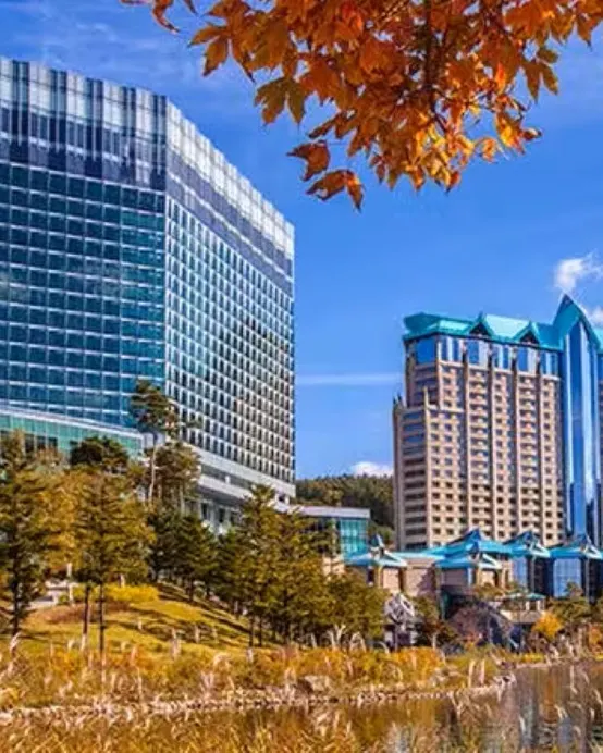 旌善+首爾 5天秋遊之旅 ※【High1 Resort + 觀光纜車Mountain Top + 雲岩亭】之字形蒸汽觀光火車體驗、丹陽滿天下SKY WALK、義林池龍湫瀑布玻璃觀景台、堤川玉筍峰吊橋