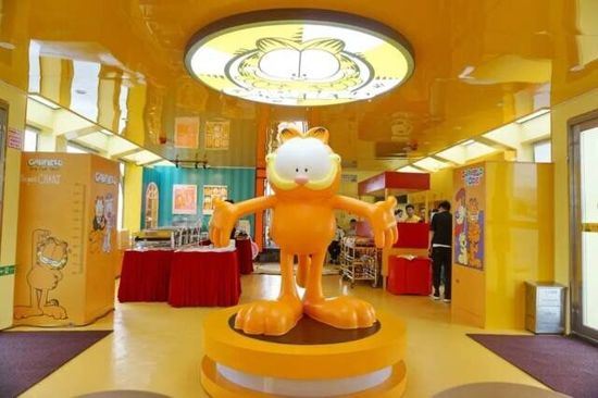 加菲貓主題遊船