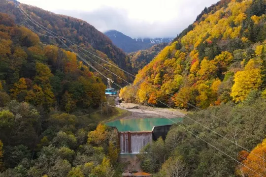 層雲峽黑岳_紅葉