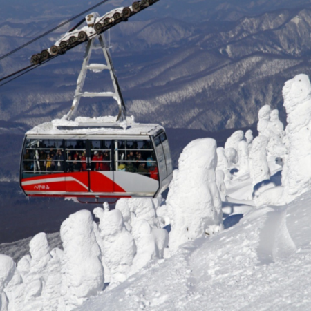 東北、仙台 冬日秘景5天溫泉之旅  【保證連續2晚入住《國際品牌》仙台Westin 酒店】+2晚溫泉酒店、「日本三大樹冰」八甲田山樹冰奇景、「日本三大美景」松島乘遊覽船、「日本三大名瀑」秋保瀑布