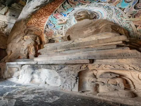 響堂山石窟風景區