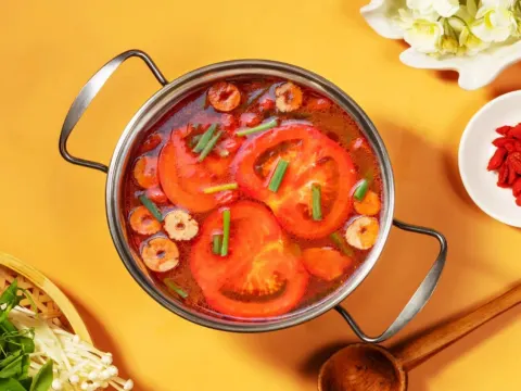 享用農家生態小火鍋