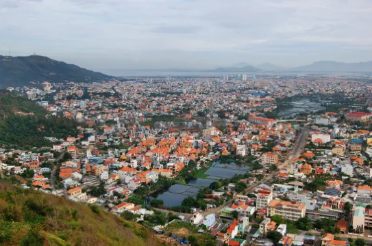 登上耶穌山.俯瞰頭頓市美景