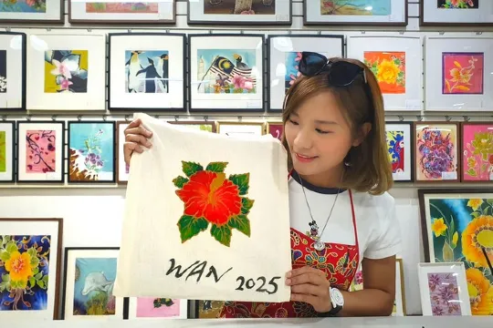 馬來傳統蠟染製作體驗DIY