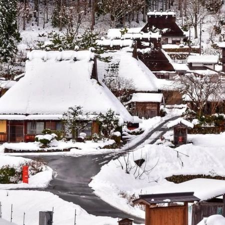 京阪神 冬日古風6天之旅   美山町~茅屋之里、「世界文化遺產」延曆寺、(祗園~花見小路+伏見稻荷大社～千本鳥居)*