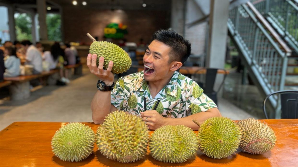 品嚐各種名貴榴槤