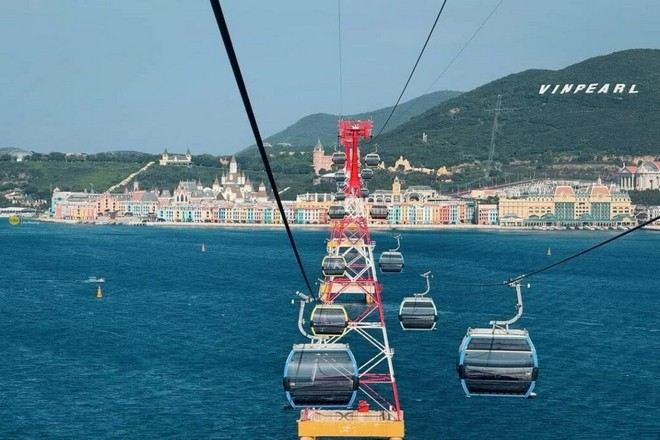 VinWonders珍珠島 跨海纜車