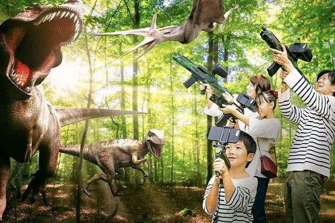 無人島AR恐龍射擊體驗