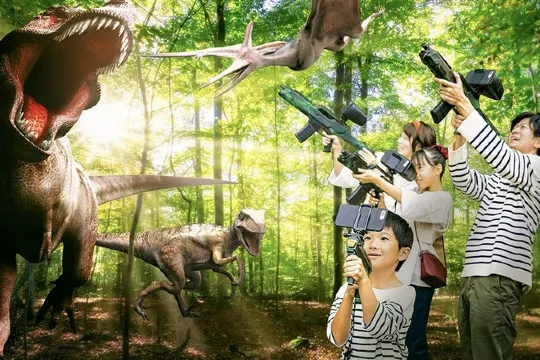 無人島AR恐龍射擊體驗