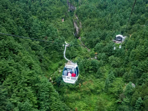 蒼山地質公園~感通索道