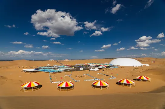 庫布其沙漠~響沙灣