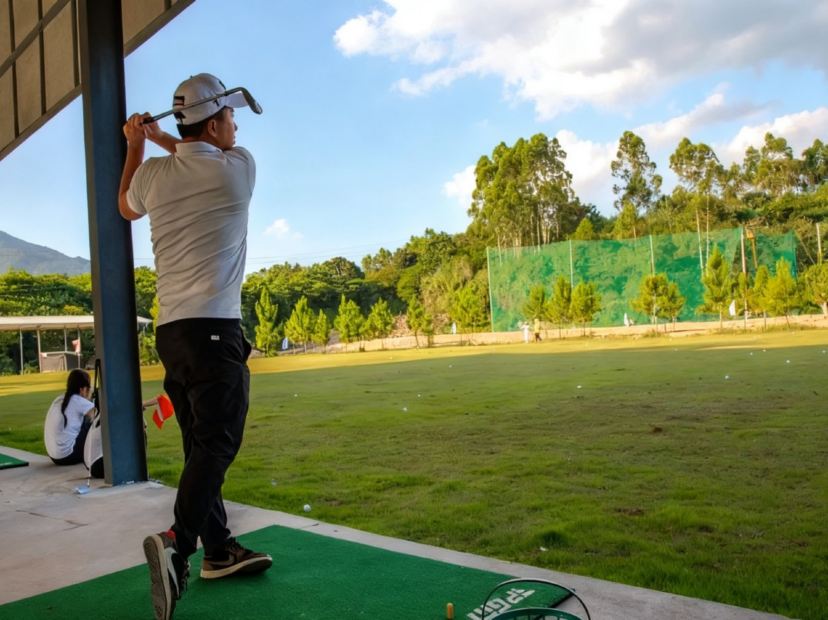 長泰半月山溫泉酒店~高爾夫球練習