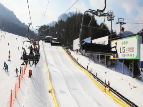 YongPyong龍平滑雪場