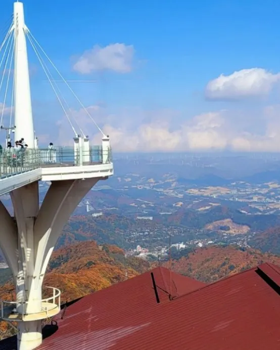 平昌+首爾5天秋色之旅 ※ 2晚Alpensia Resort Pyeong Chang + Luge Land斜坡滑車、大關嶺天空牧場、發旺山觀光纜車+Skywalk、江村Rail Bike、南怡島