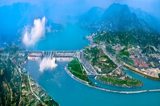 三峽大壩全貌